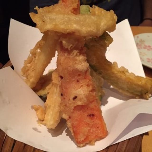 Veggie Tempura Dinner.