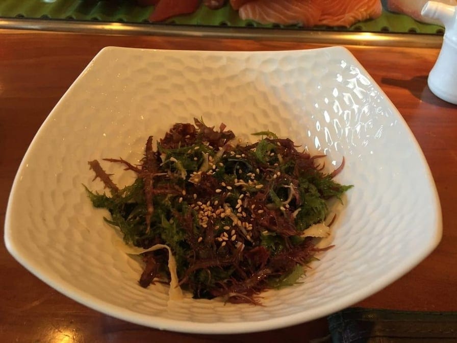 Seaweed Salad.