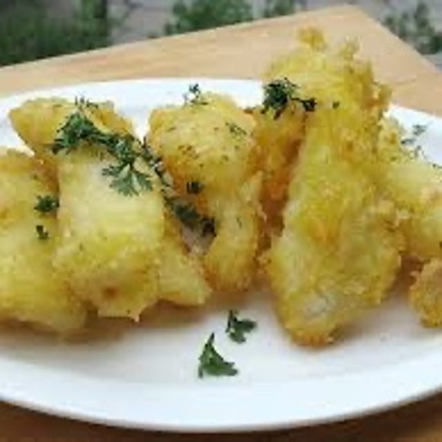Black Cod Belly Tempura.