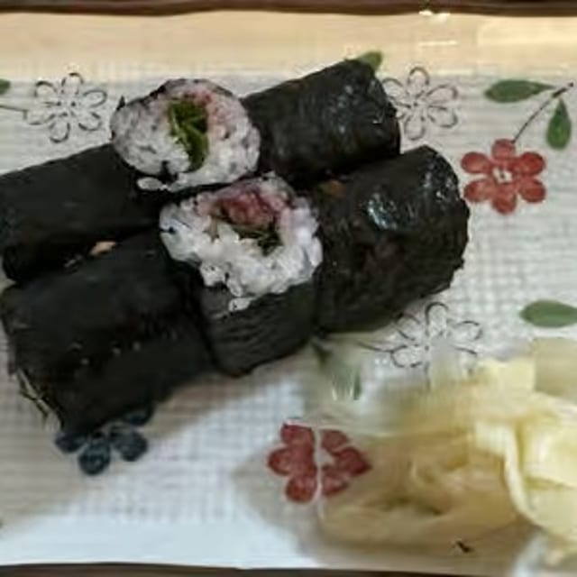 Plum & Shiso Roll.