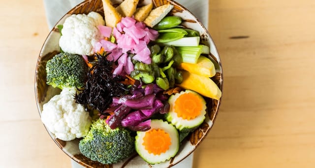 Veggie Chirashi Special.