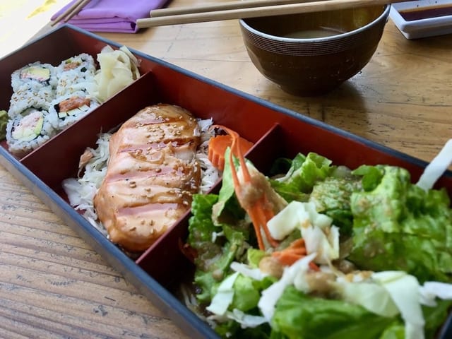 Salmon Teriyaki.