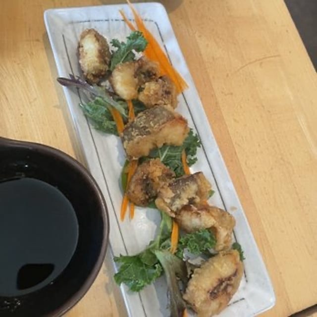 Black Cod Belly Tempura.