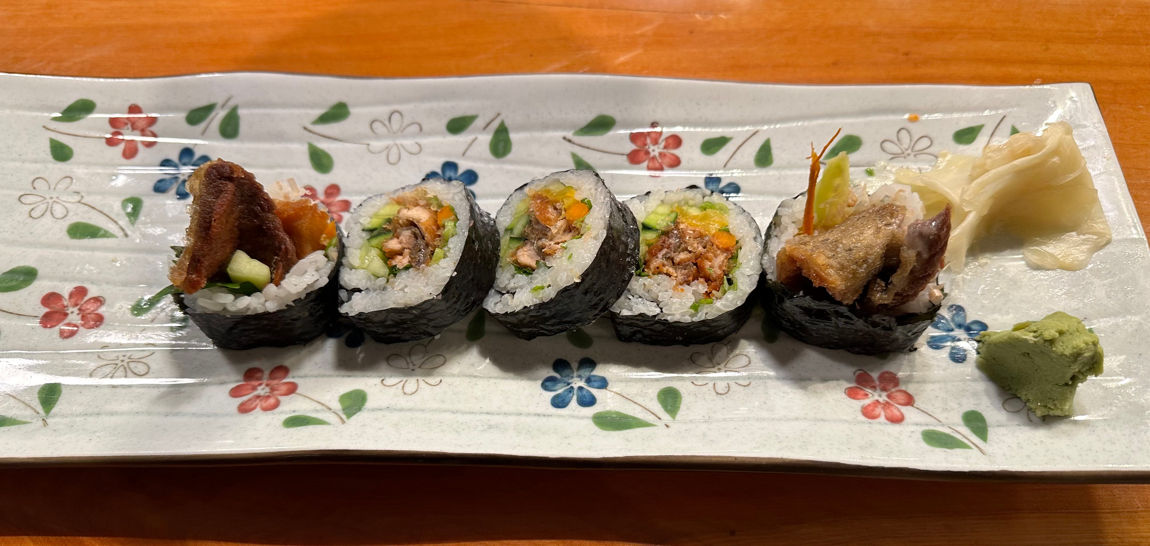 Salmon Skin Roll.