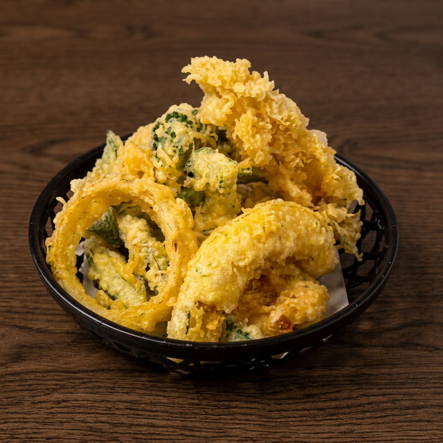 Combination Tempura Appetizer.