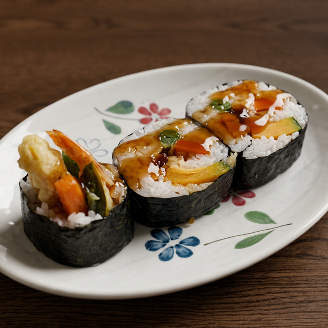 Vegetable Tempura Roll.