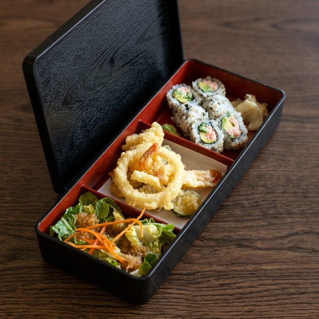 Tempura Combo Bento Box Lunch.
