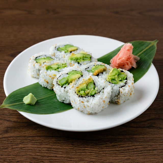 Asparagus & Spinach Roll.