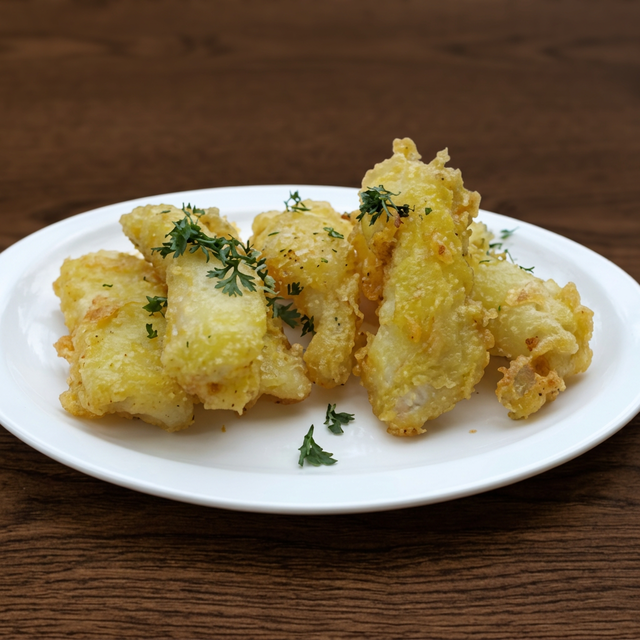 Black Cod Belly Tempura.