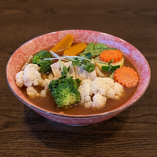 Vegetable Tofu Curry Udon