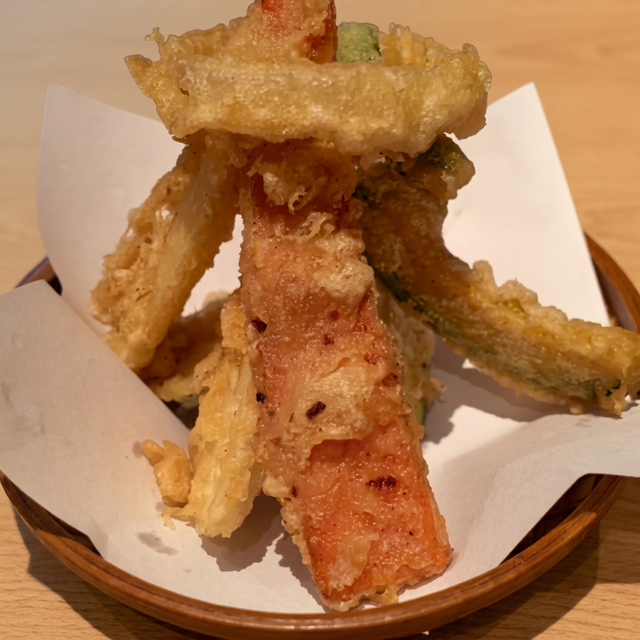 Veggie Tempura Dinner.