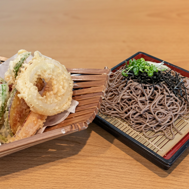 Vegetable Tempura Zaru.