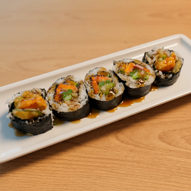 Vegetable Tempura Roll.