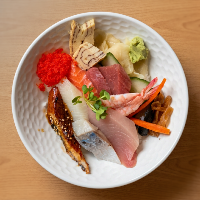 Chirashi Lunch Special.