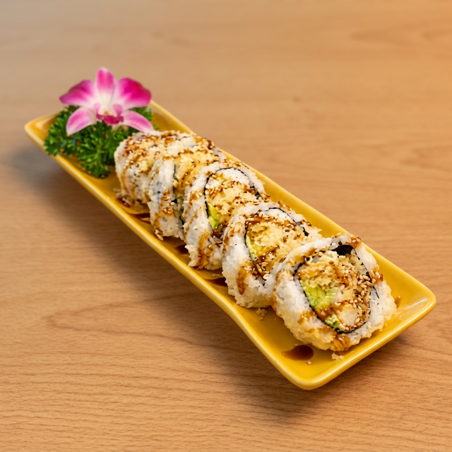 Avocado & Tempura.