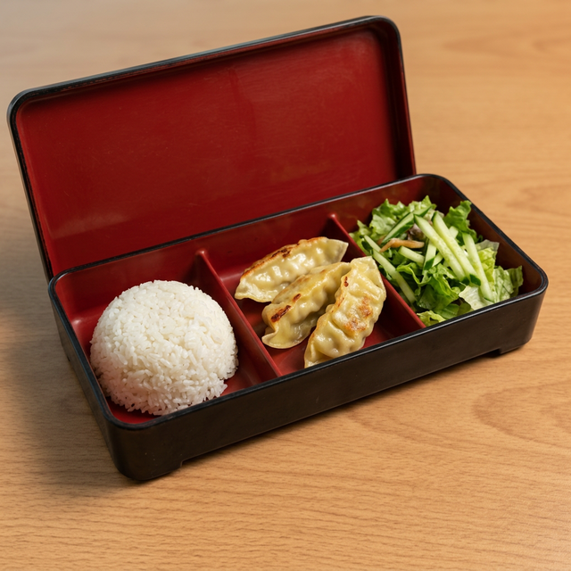 Vegetarian Combo Bento Box Lunch Special.