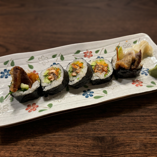 Salmon Skin Roll.
