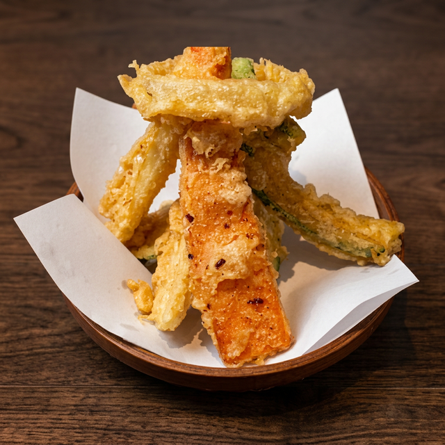 Veggie Tempura Dinner.