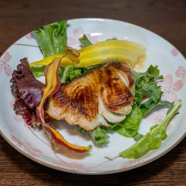 Miso Glazed Black Cod.