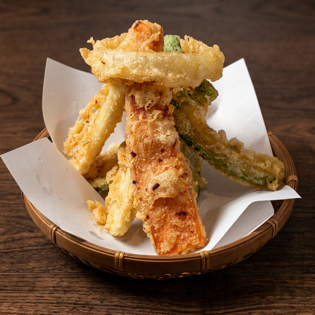 Veggie Tempura Appetizer.