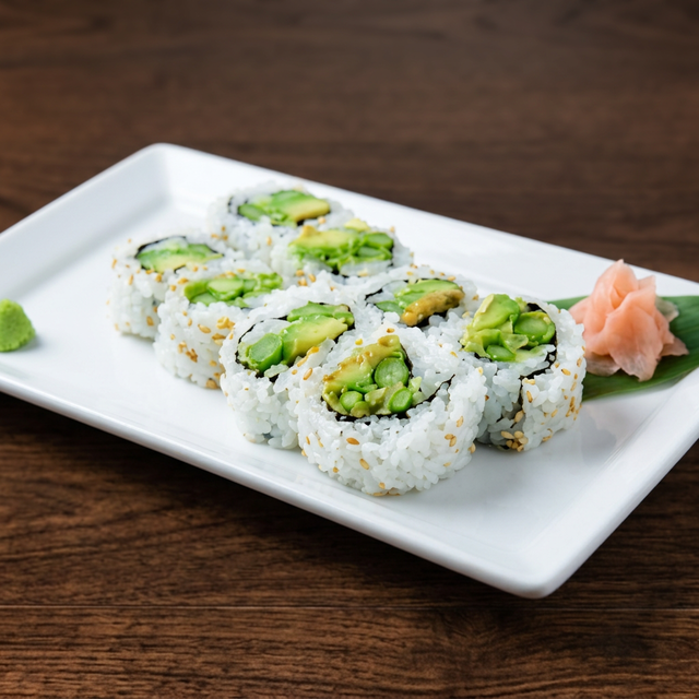 Asparagus & Spinach Roll.