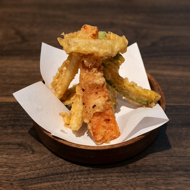 Veggie Tempura Dinner.