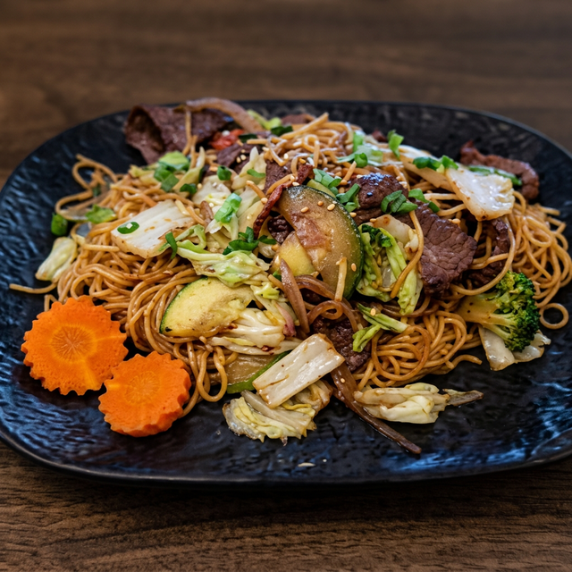 Yaki Soba Dinner.