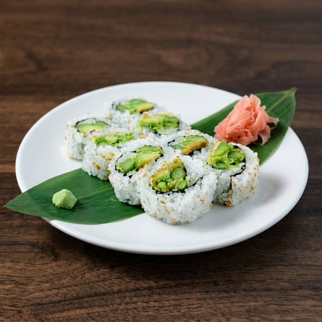Asparagus & Spinach Roll.