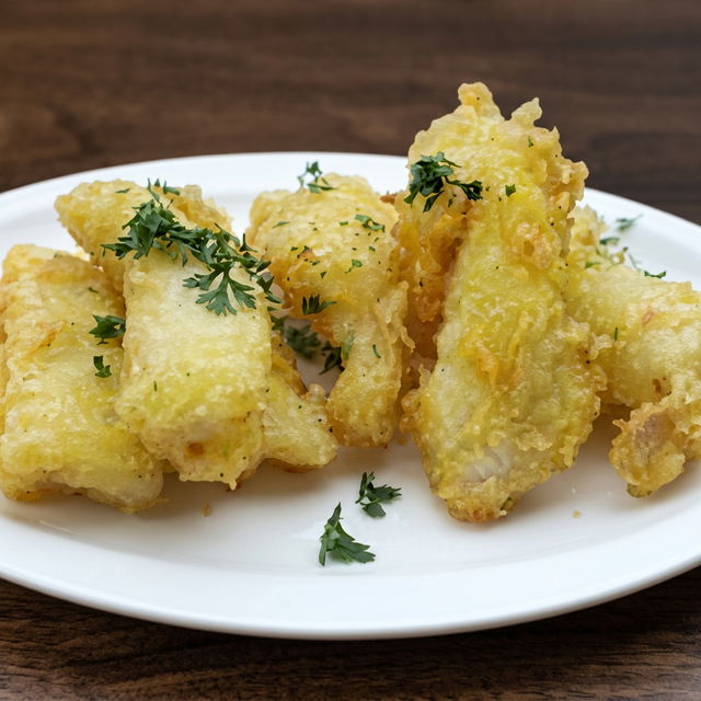Black Cod Belly Tempura.