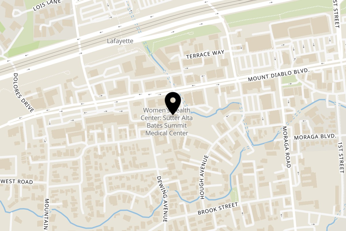 Map showing the location of Kiku Sushi & Vegetarian Lafayette on 261 Lafayette Cir in Lafayette